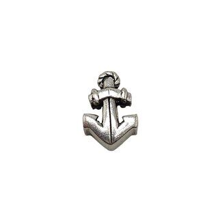 925 Sterling Silver Anchor Charm Pendant European Bracelet Necklace
